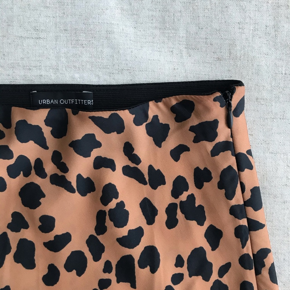 Urban Outfitters Rowan Midi Slip Skirt